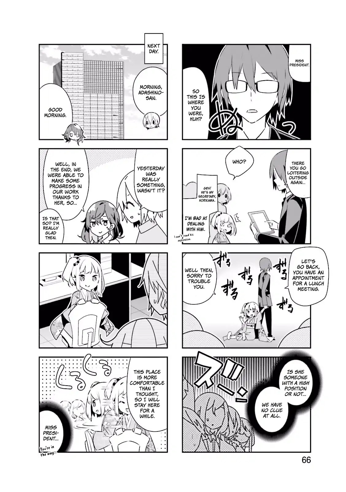 Adashino-san wa Sude ni Shinderu Chapter 8 page 9 - Chapter 8: Fresh blood makes me sick nowadays