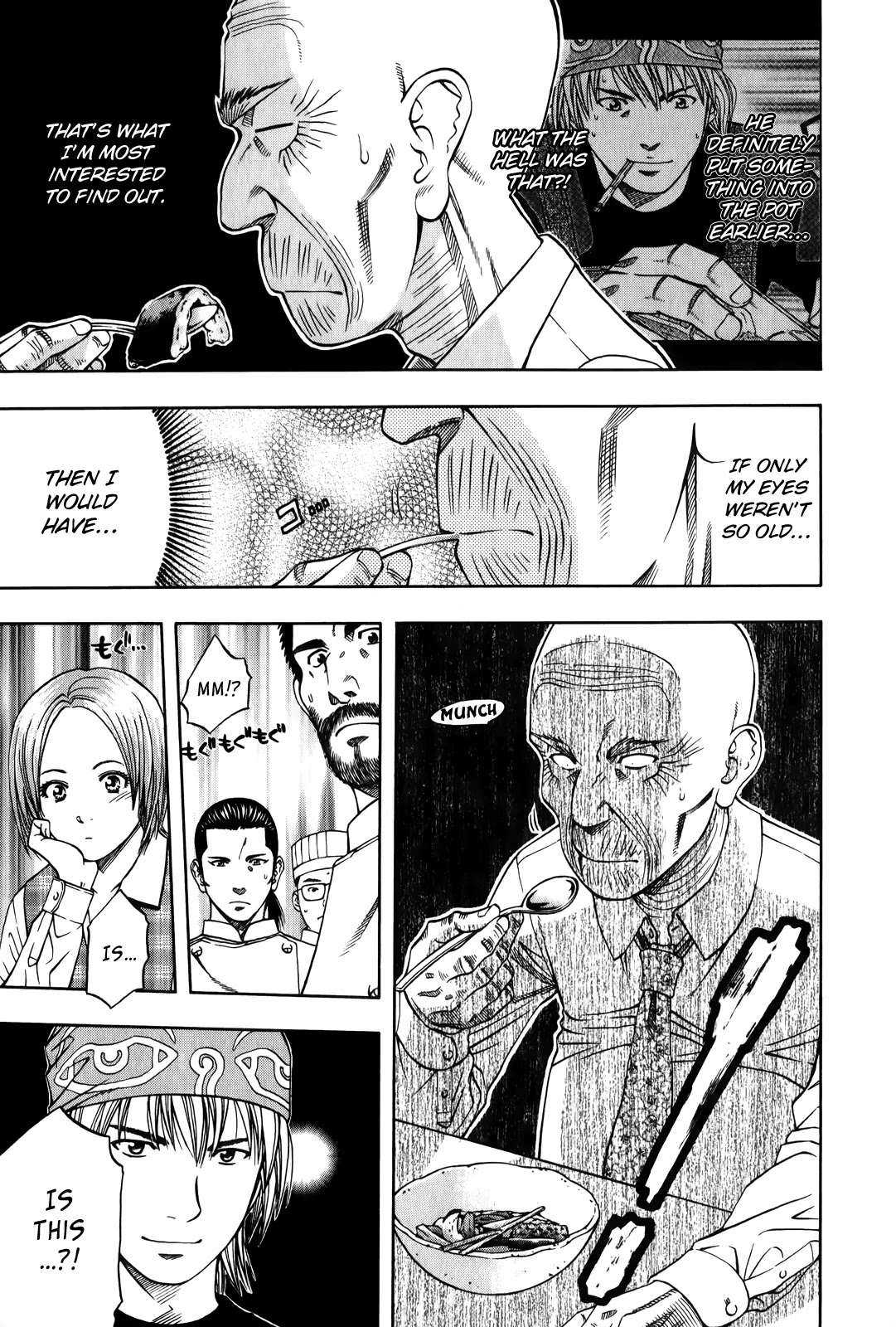 Addicted to Curry Chapter 100 page 25 - Chapter 100 : The Old Man That Likes to Drink and the Two Curries