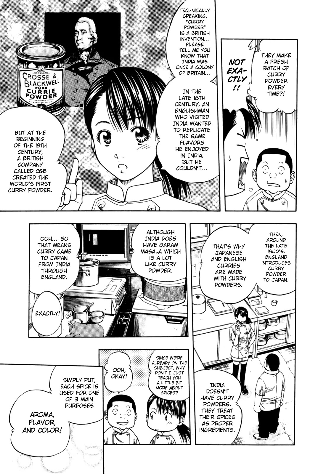 Addicted to Curry Chapter 103 page 8 - Chapter 103 : Hime the Seductress and Nanase's Crash Course on Spices