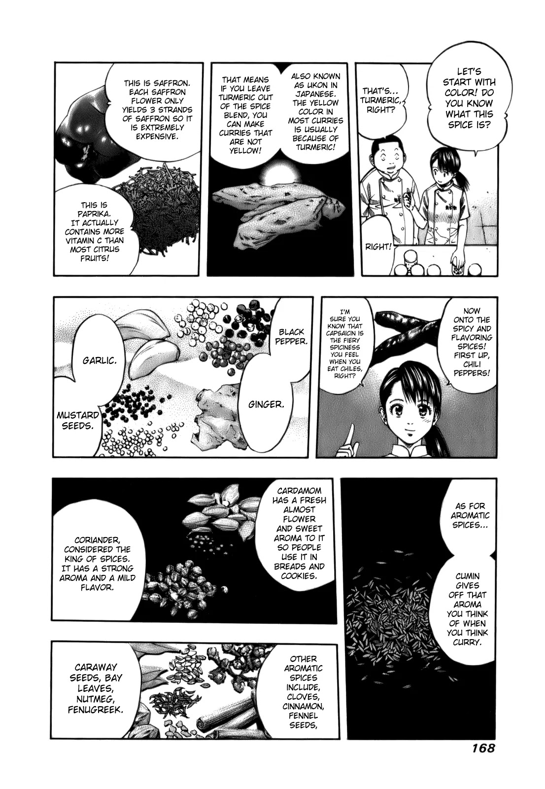 Addicted to Curry Chapter 103 page 9 - Chapter 103 : Hime the Seductress and Nanase's Crash Course on Spices