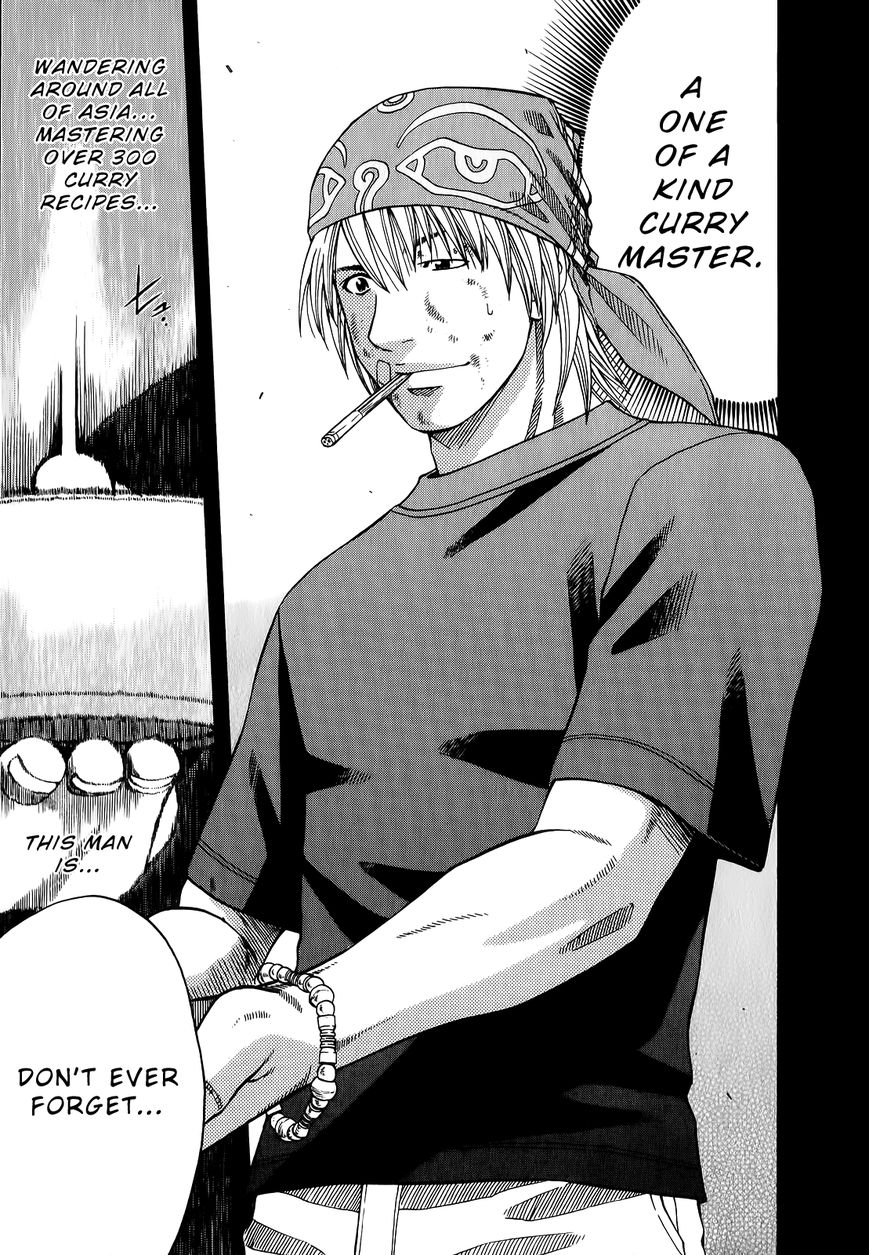 Addicted to Curry Chapter 105 page 13 - Chapter 105 : Edible Fight and the Two Number 1 Men