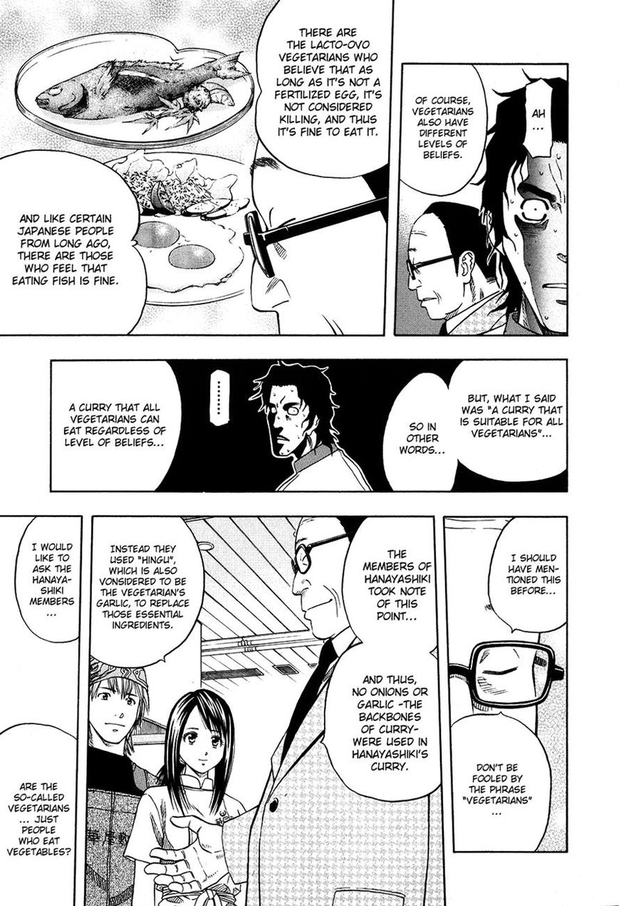 Addicted to Curry Chapter 109 page 28 - Chapter 109 : A Head-on First Round and the Vegetarian Curry