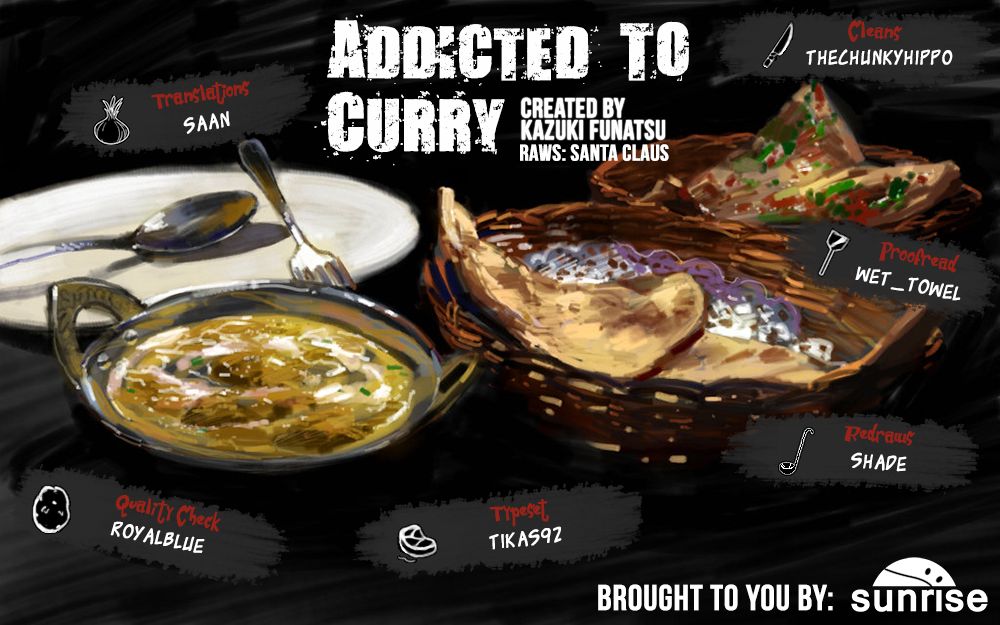 Addicted to Curry Chapter 117 page 1 - Chapter 117 : Conger Eel, Grappling, and Maki Tandoori