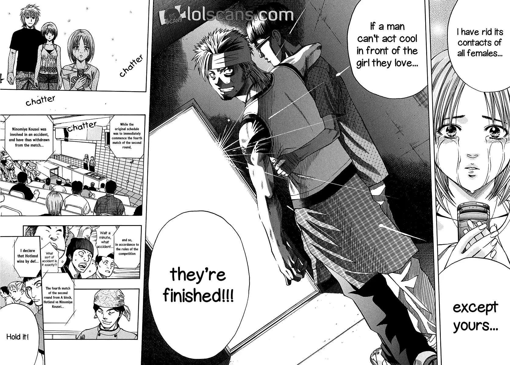Addicted to Curry Chapter 133 page 15 - Chapter 133: Kosei’s Tenacity and the Beauty of Friendship