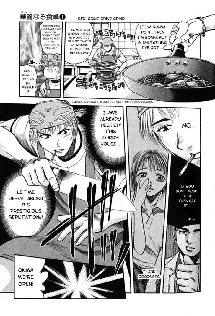 Addicted to Curry Chapter 2 page 7 - Chapter 2 : The First Step For A Comeback And Pumpkin Curry