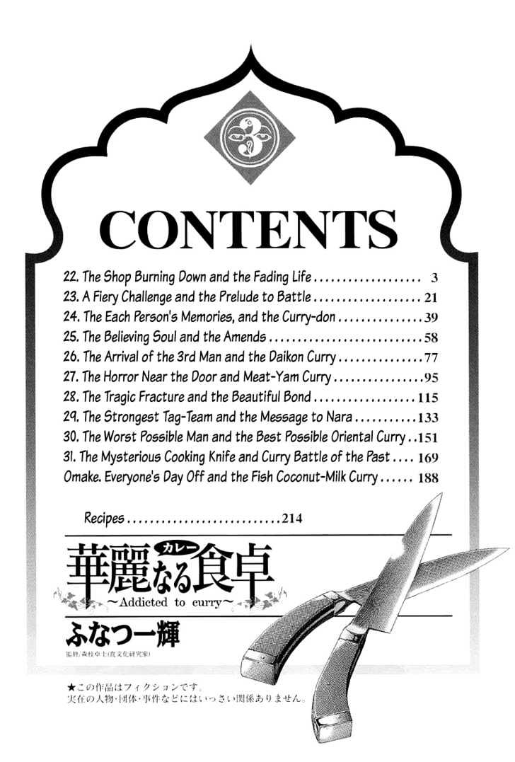 Addicted to Curry Chapter 22 page 4 - Chapter 22 : The Shop Burning Down And The Fading Life