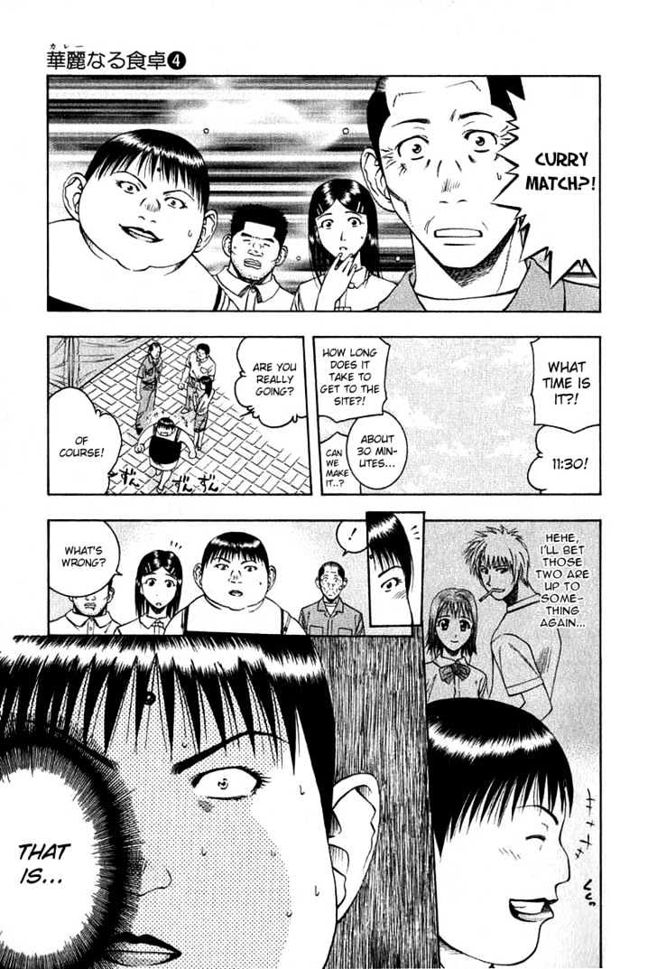 Addicted to Curry Chapter 32 page 8 - Chapter 32 : The Start Of The Match And Being On Time