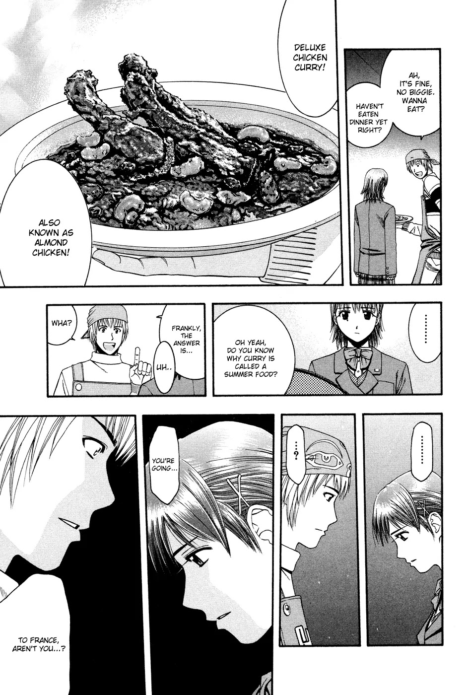 Addicted to Curry Chapter 49 page 17 - Chapter 49 : Those Who Should Go and Those Who Should Split Up