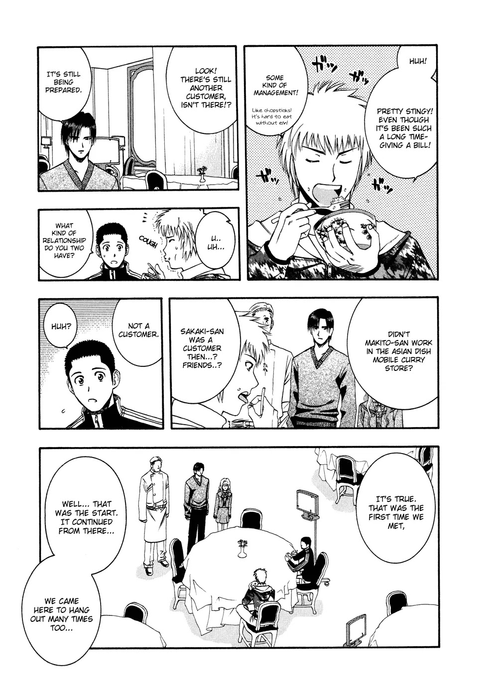 Addicted to Curry Chapter 49 page 7 - Chapter 49 : Those Who Should Go and Those Who Should Split Up