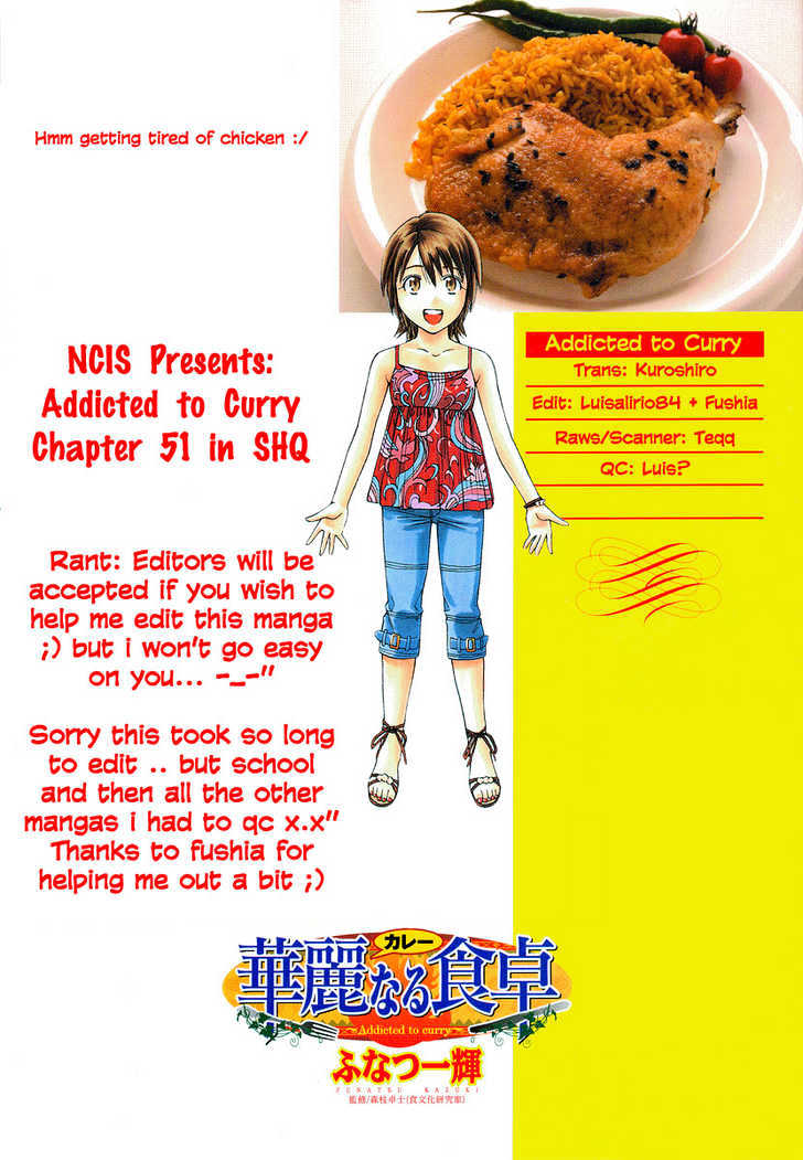 Addicted to Curry Chapter 51 page 1 - Chapter 51 : The Young Girl's Appeal And The Previous Cooking Competition