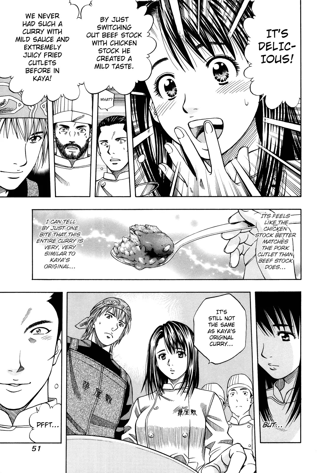 Addicted to Curry Chapter 98 page 48 - Chapter 98 : The Fated Meeting in Osaka and the Different Tasting Katsu Curry!