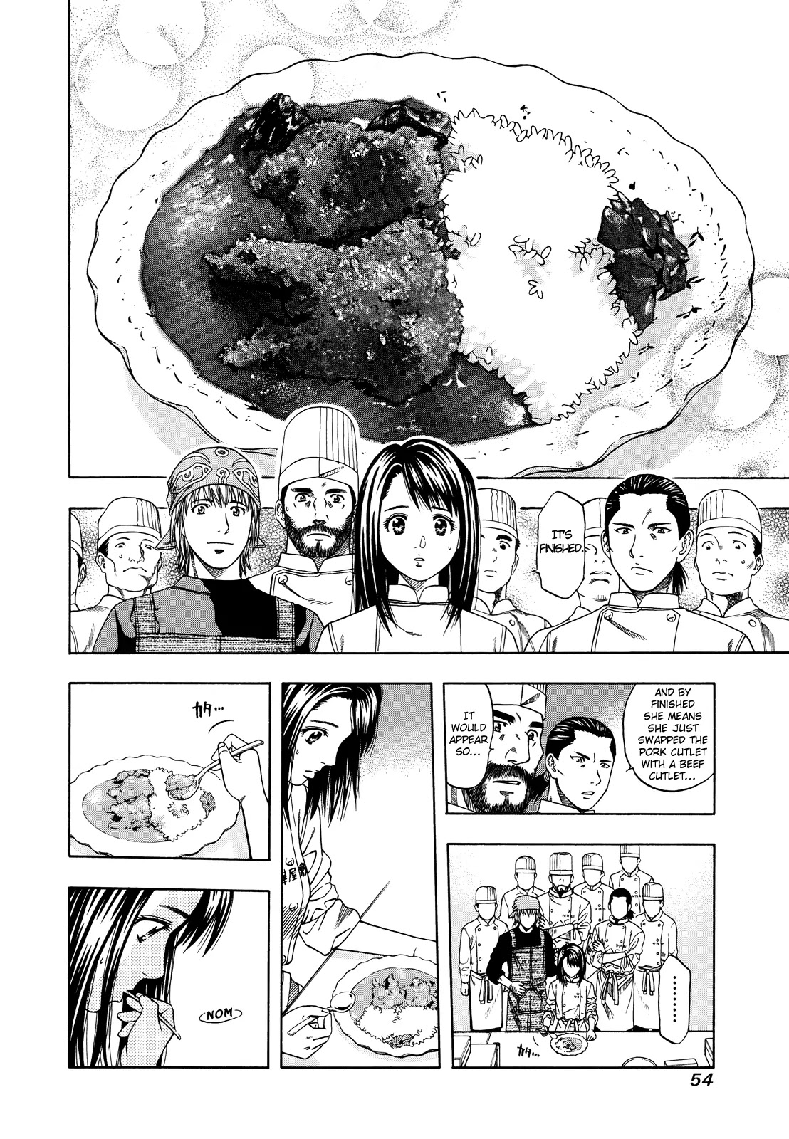 Addicted to Curry Chapter 98 page 51 - Chapter 98 : The Fated Meeting in Osaka and the Different Tasting Katsu Curry!