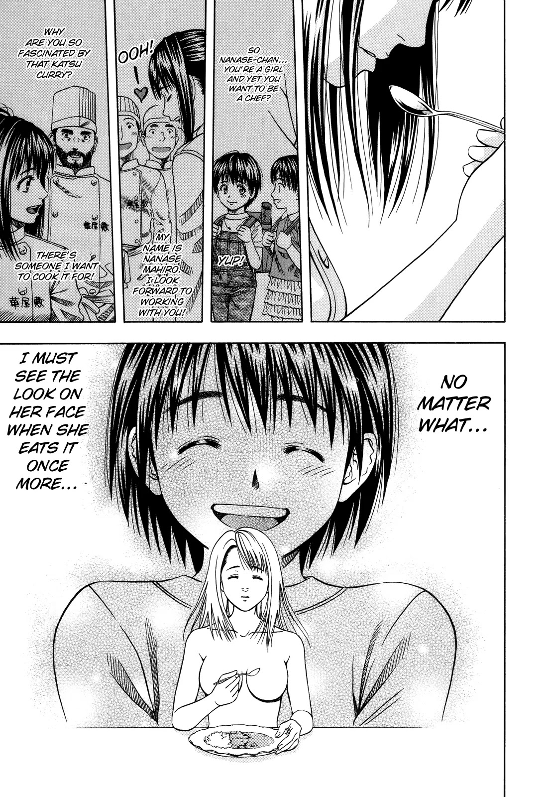 Addicted to Curry Chapter 98 page 52 - Chapter 98 : The Fated Meeting in Osaka and the Different Tasting Katsu Curry!
