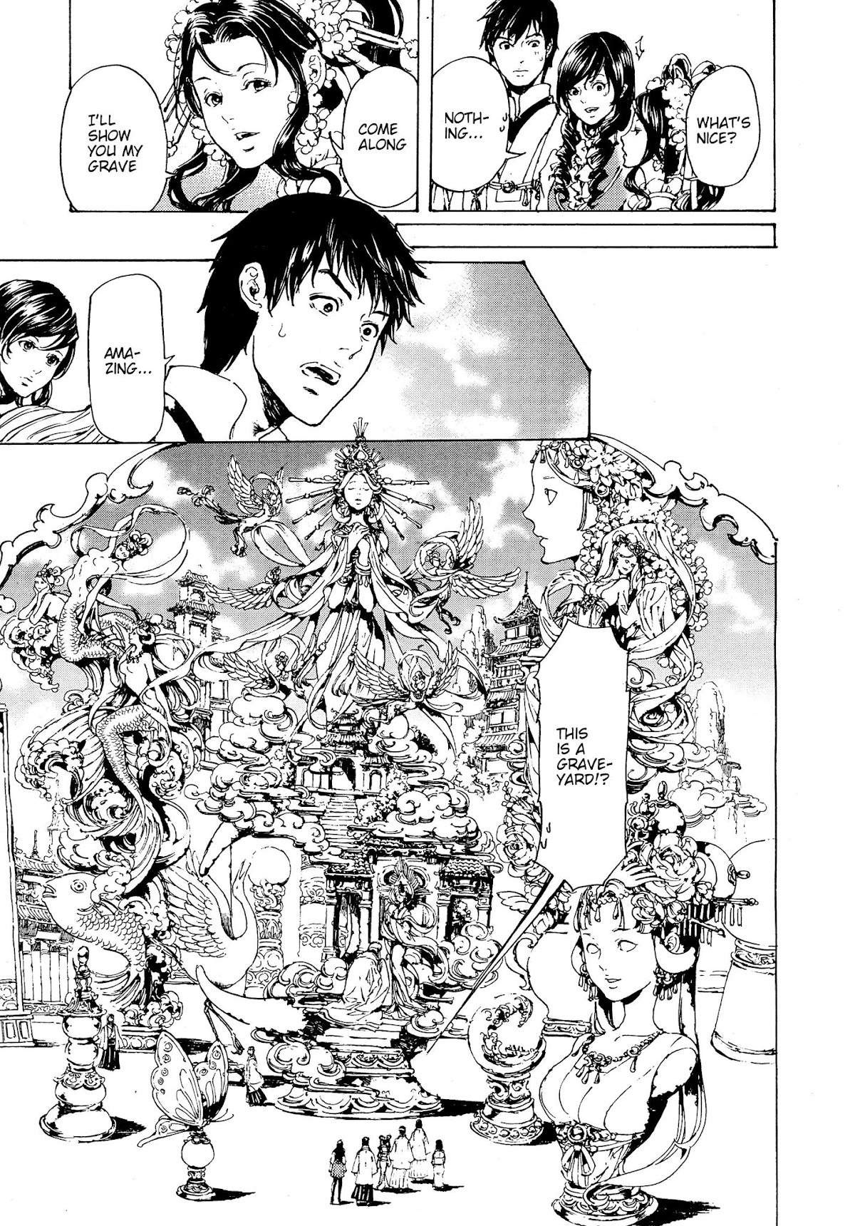 Adekan Chapter 11.30-4 page 3 - Vol.11 Chapter 30.4: The Grave of Love (Middle, Part 3)