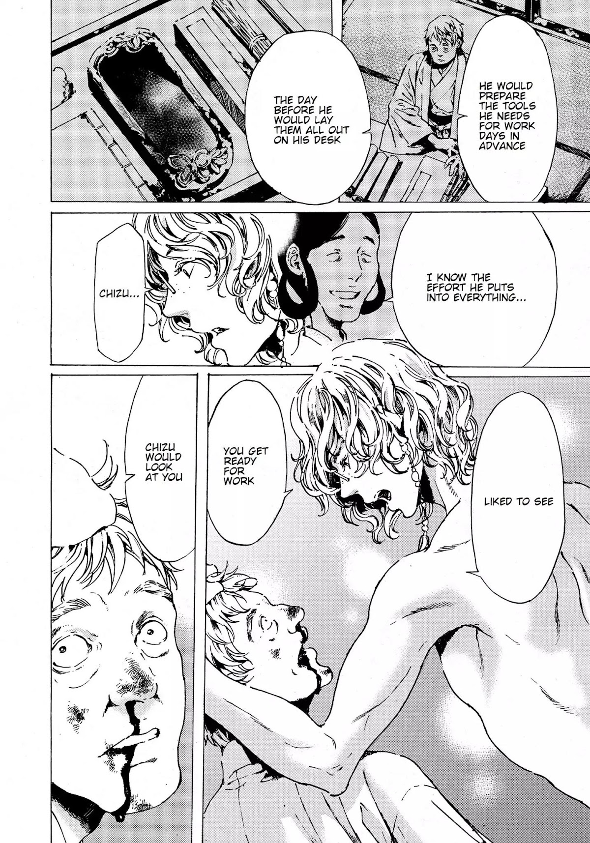Adekan Chapter 12.38-2 page 34 - Vol.12 Chapter 38.2: The Chief Meeting (Ending)