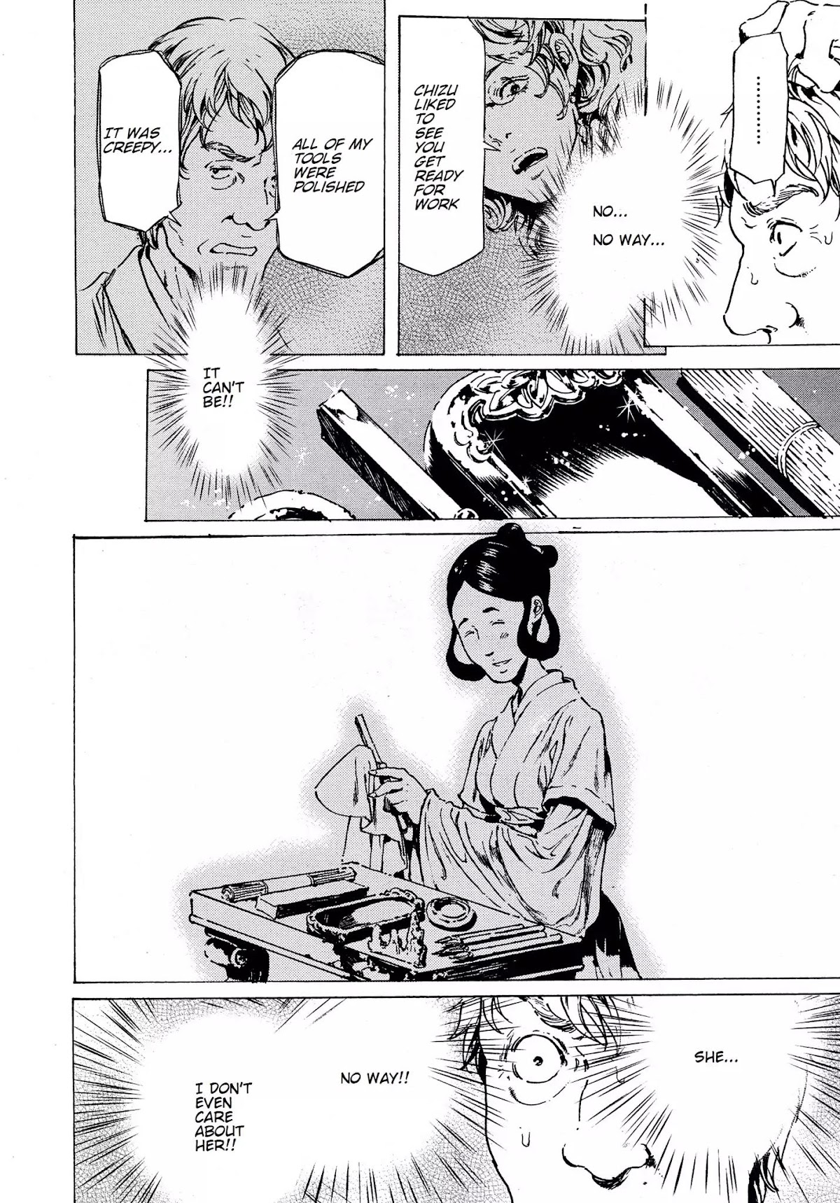 Adekan Chapter 12.38-2 page 36 - Vol.12 Chapter 38.2: The Chief Meeting (Ending)
