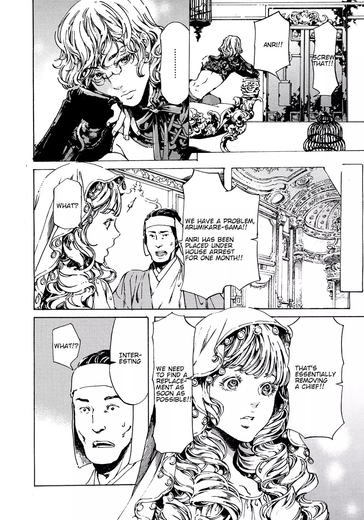 Adekan Chapter 12.38-2 page 44 - Vol.12 Chapter 38.2: The Chief Meeting (Ending)