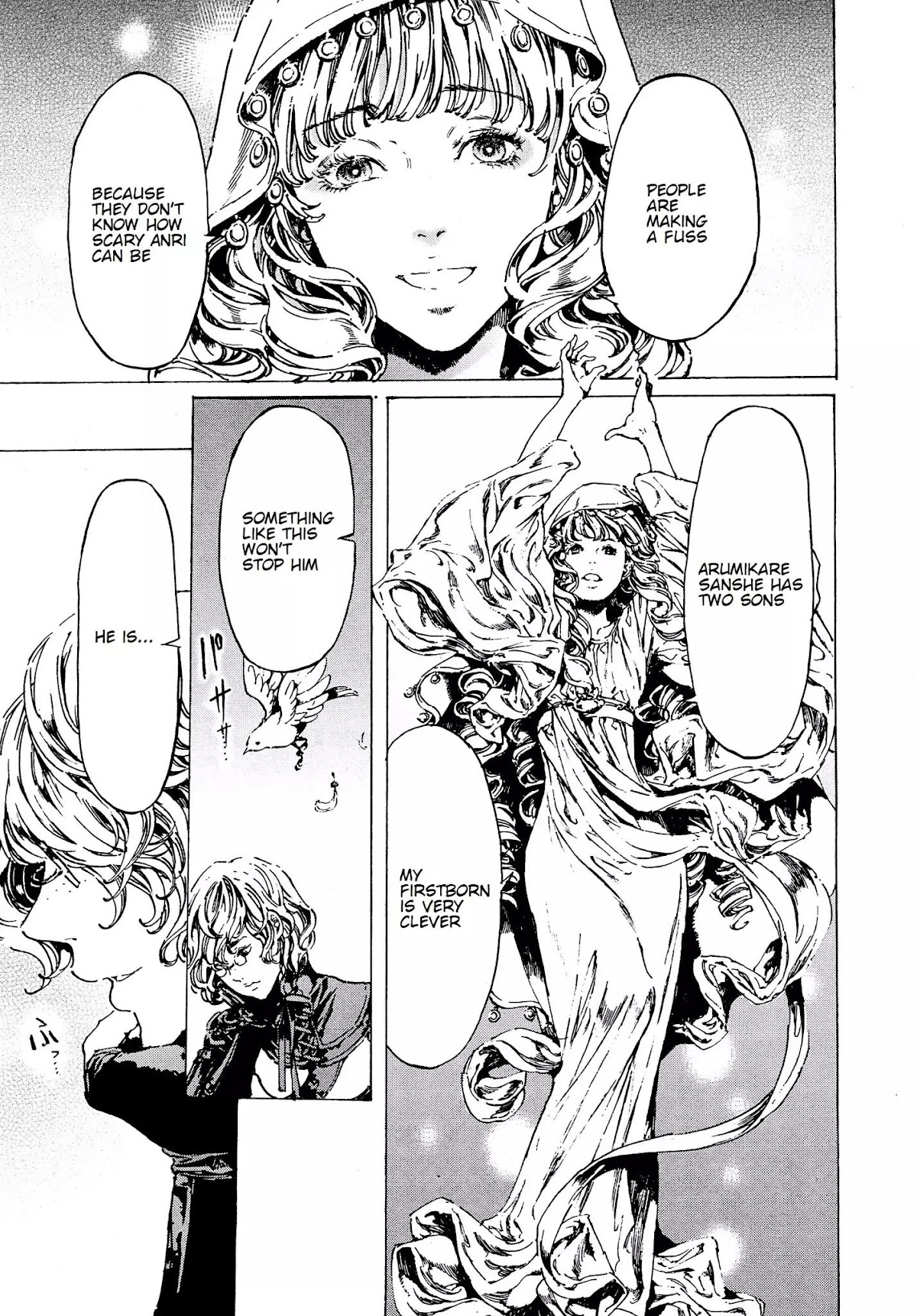 Adekan Chapter 12.38-2 page 45 - Vol.12 Chapter 38.2: The Chief Meeting (Ending)