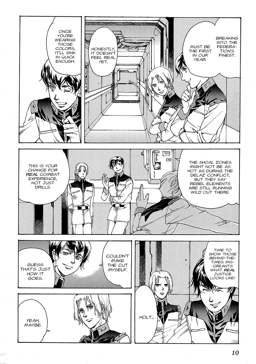 Advance of Z - The Flag of Titans Chapter 1 page 10 - Chapter 1: Transfer