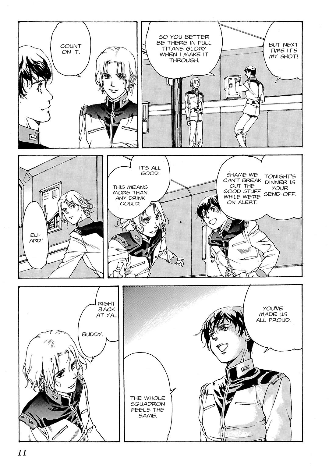 Advance of Z - The Flag of Titans Chapter 1 page 11 - Chapter 1: Transfer