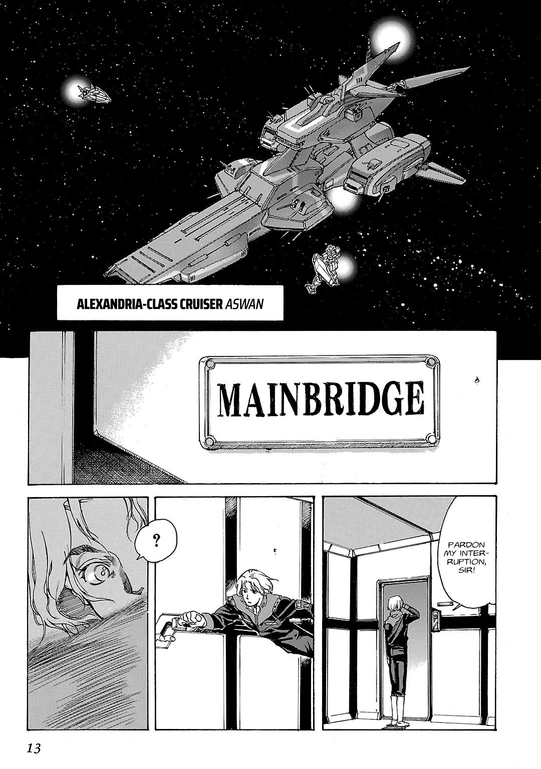 Advance of Z - The Flag of Titans Chapter 1 page 13 - Chapter 1: Transfer
