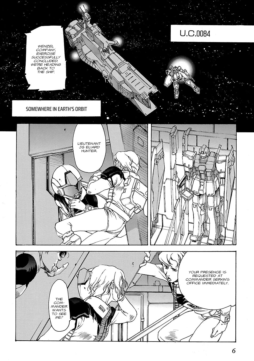 Advance of Z - The Flag of Titans Chapter 1 page 6 - Chapter 1: Transfer