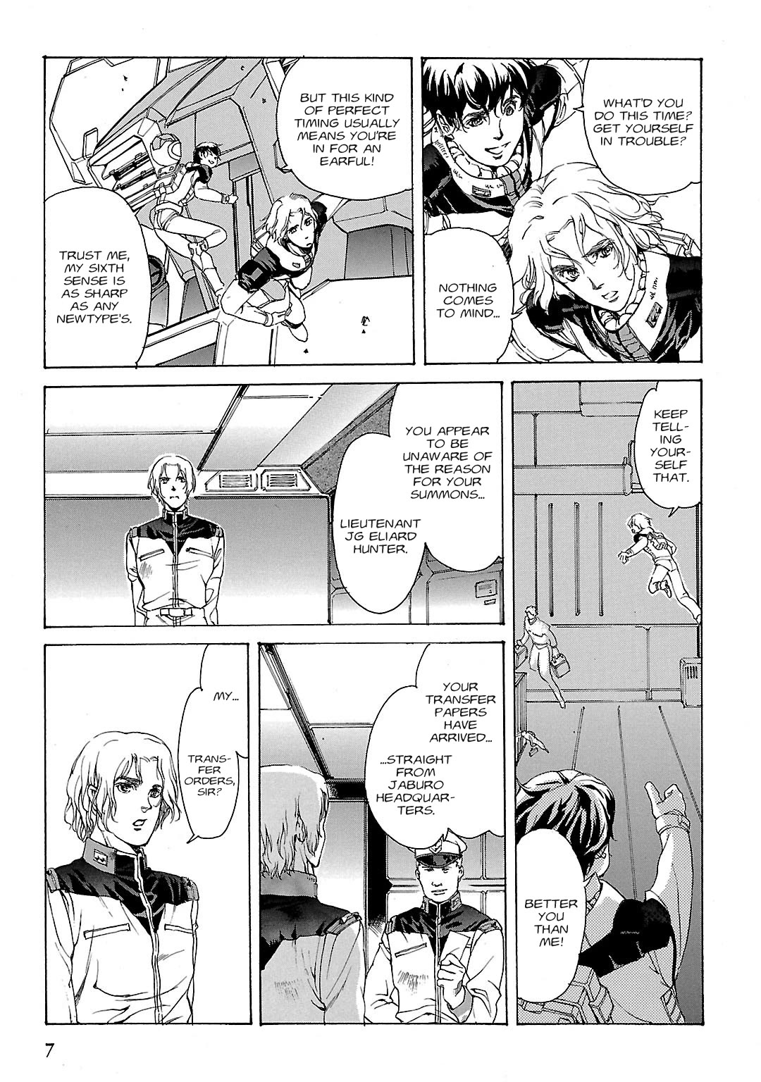 Advance of Z - The Flag of Titans Chapter 1 page 7 - Chapter 1: Transfer