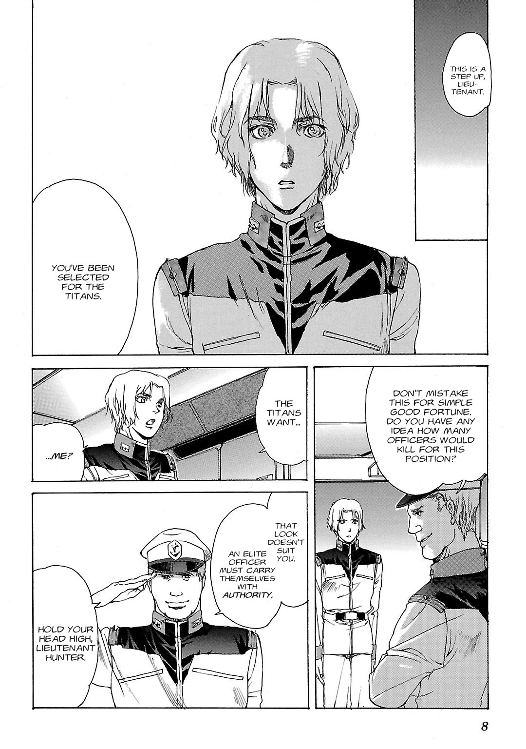 Advance of Z - The Flag of Titans Chapter 1 page 8 - Chapter 1: Transfer