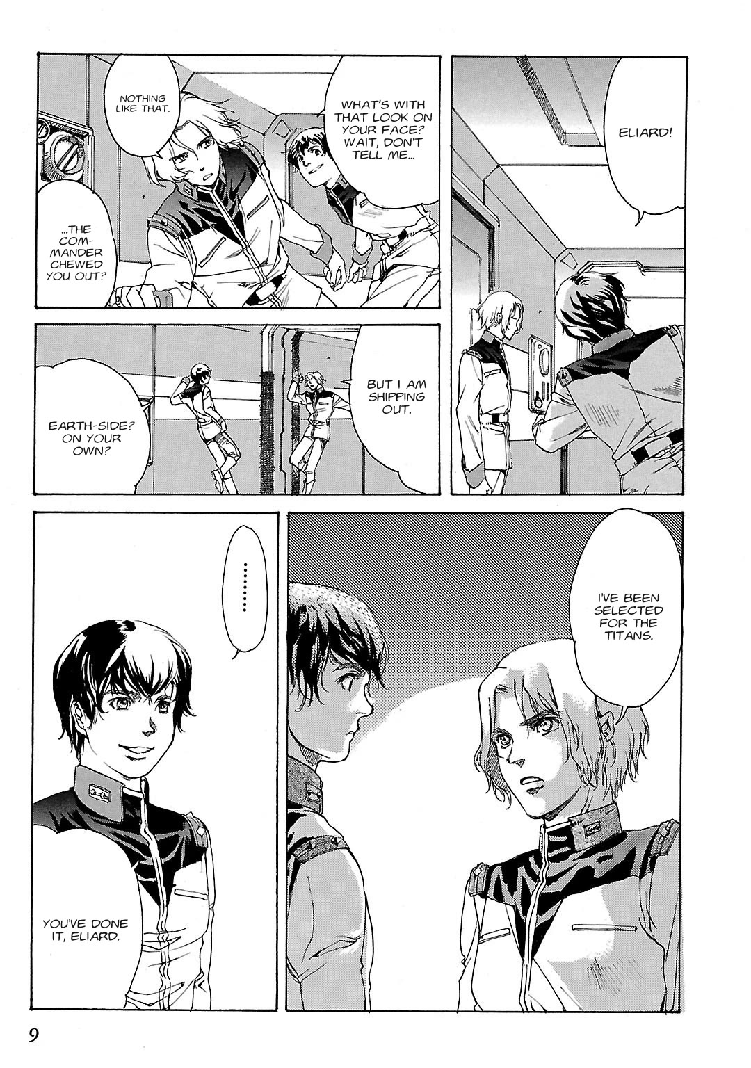 Advance of Z - The Flag of Titans Chapter 1 page 9 - Chapter 1: Transfer