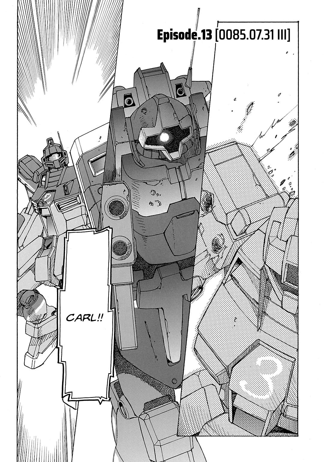 Advance of Z - The Flag of Titans Chapter 13 page 1 - Chapter 13: 0085.07.31 III