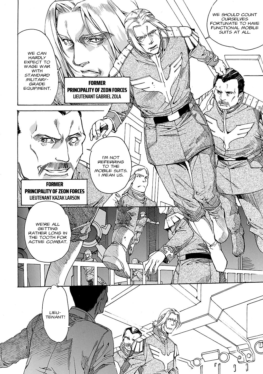 Advance of Z - The Flag of Titans Chapter 18 page 3 - Chapter 18: Zeon Alive