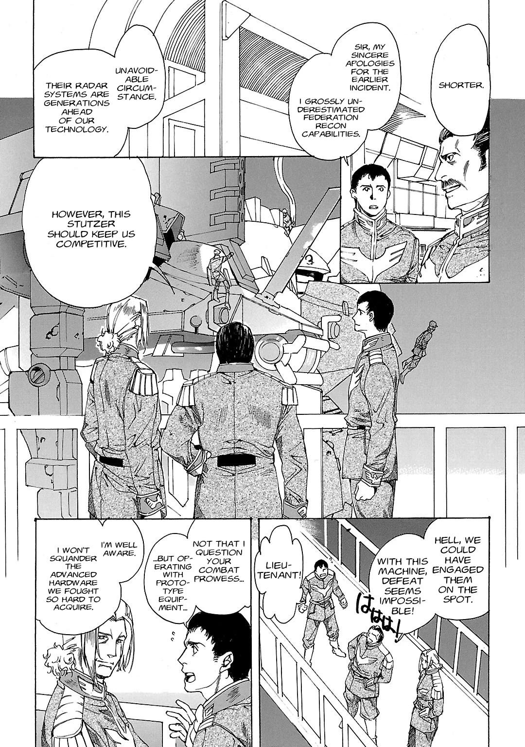 Advance of Z - The Flag of Titans Chapter 18 page 4 - Chapter 18: Zeon Alive