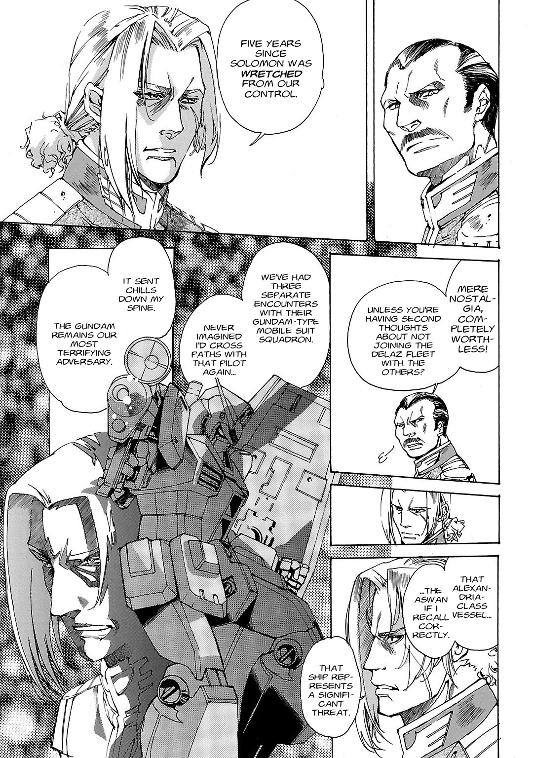 Advance of Z - The Flag of Titans Chapter 18 page 6 - Chapter 18: Zeon Alive
