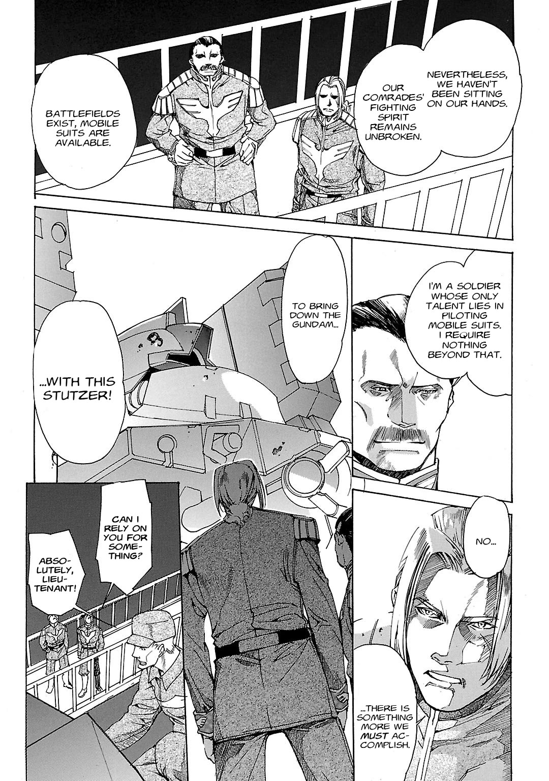Advance of Z - The Flag of Titans Chapter 18 page 8 - Chapter 18: Zeon Alive