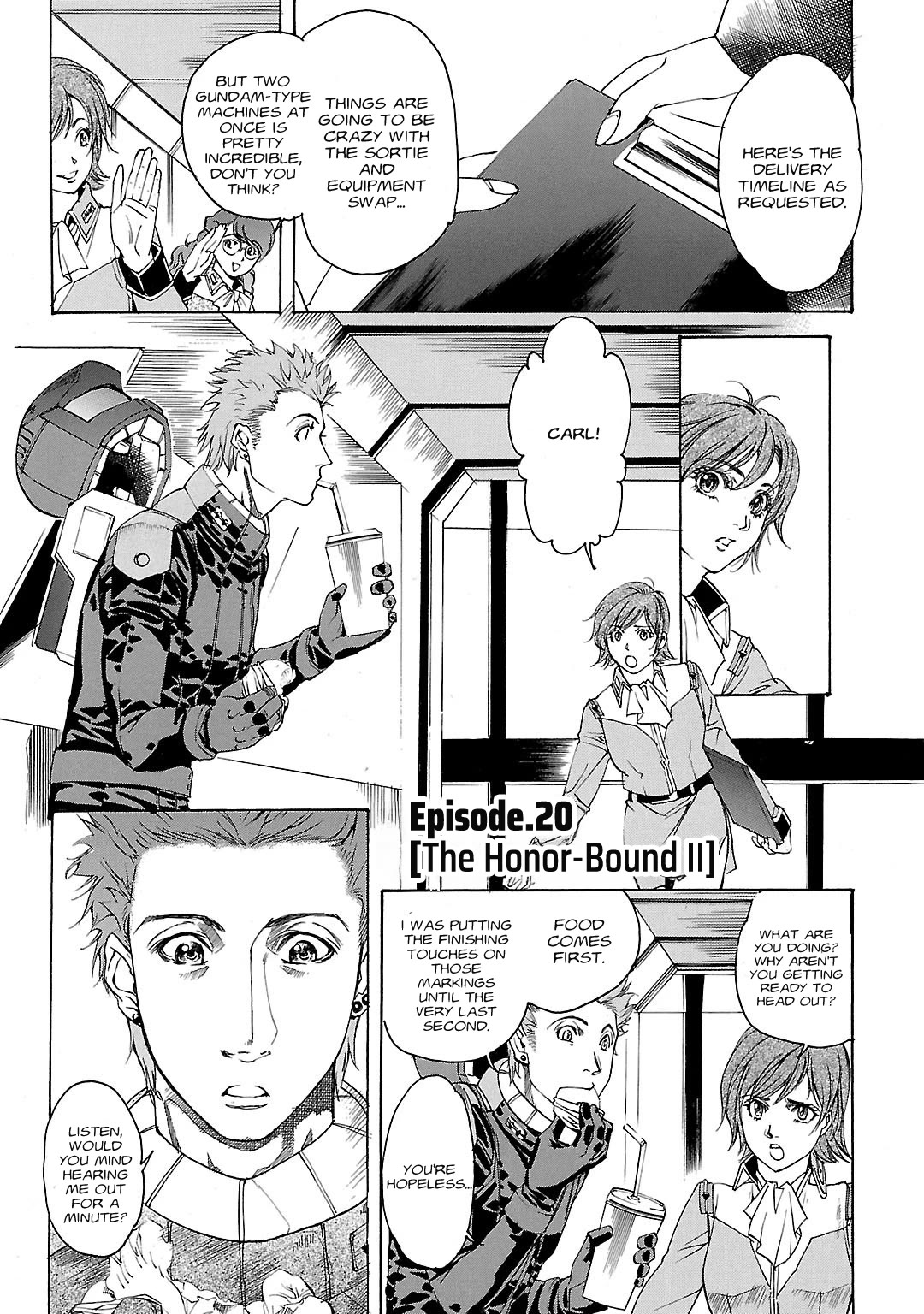 Advance of Z - The Flag of Titans Chapter 20 page 1 - Chapter 20: The Honor-Bound II