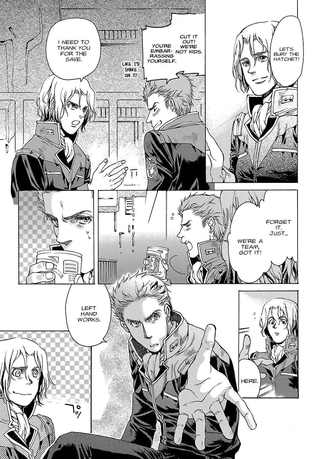 Advance of Z - The Flag of Titans Chapter 3 page 15 - Chapter 3: Battle Buddy II