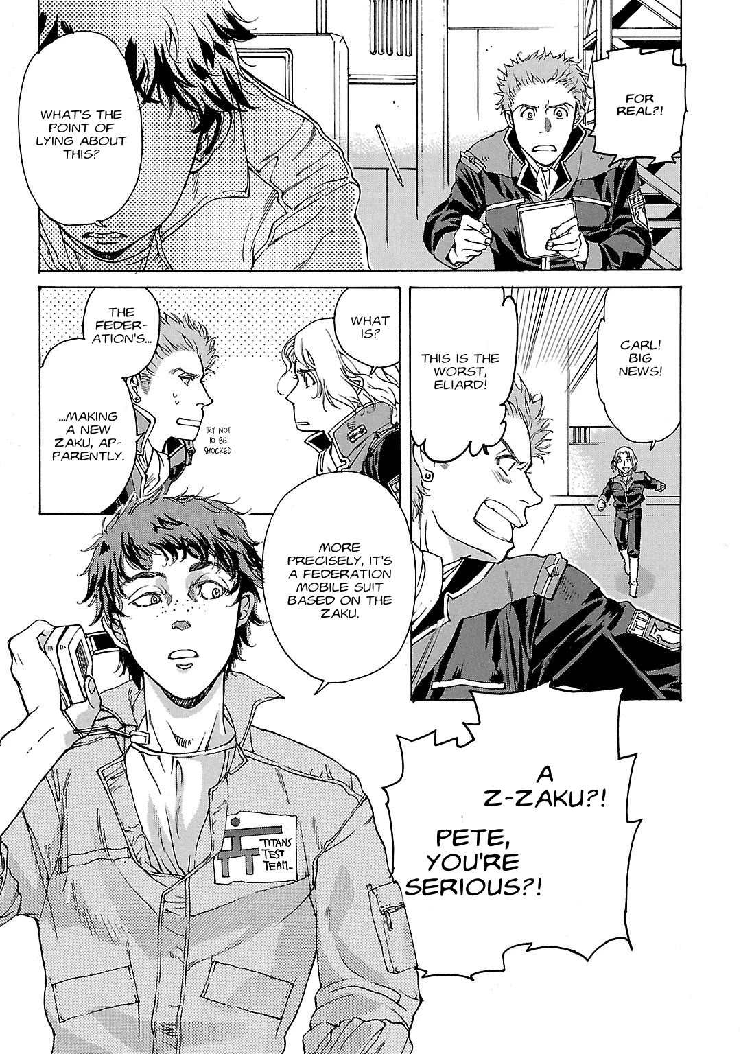 Advance of Z - The Flag of Titans Chapter 6 page 10 - Chapter 6: Premonition