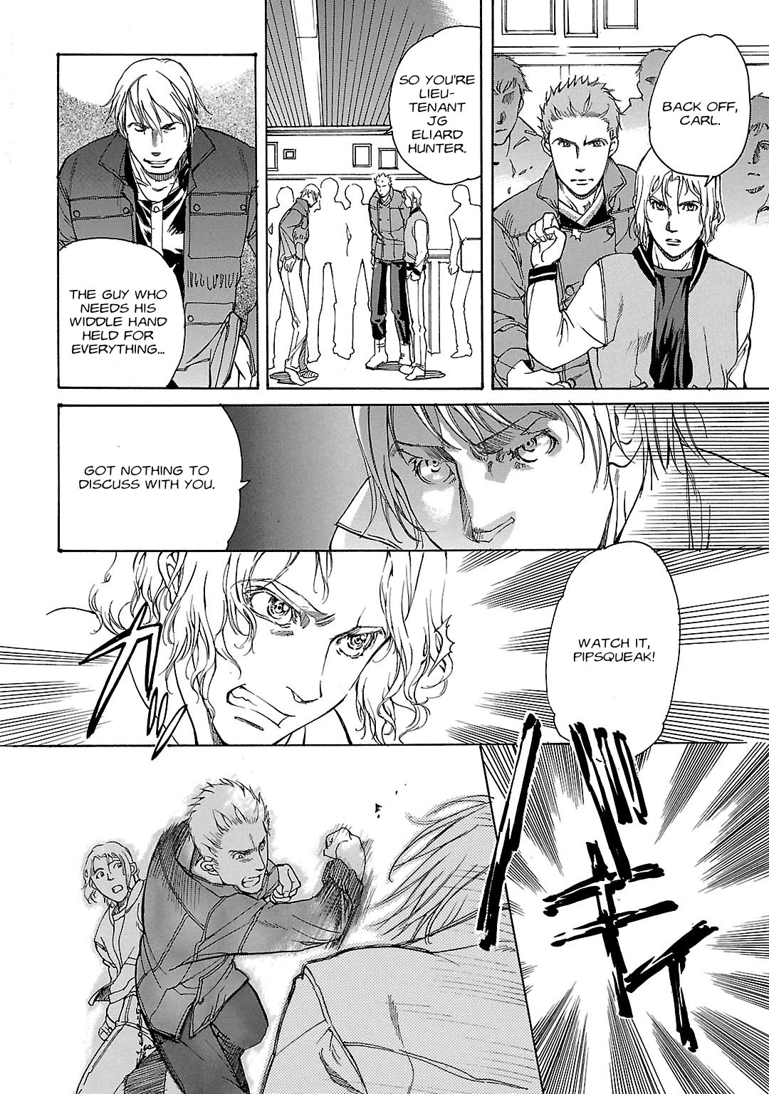 Advance of Z - The Flag of Titans Chapter 7 page 16 - Chapter 7: Within the Cocoon I