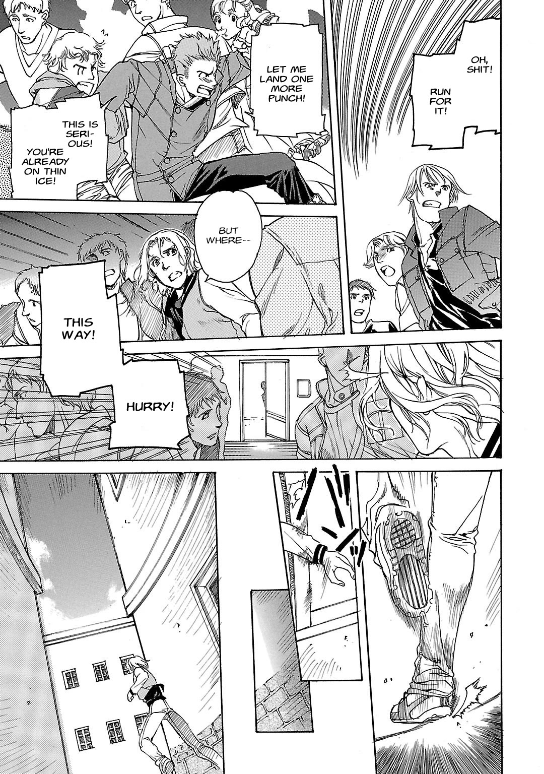 Advance of Z - The Flag of Titans Chapter 7 page 19 - Chapter 7: Within the Cocoon I