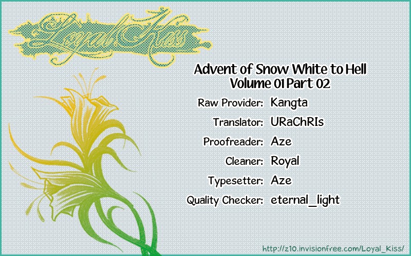 Advent of Snow White of the Hell Chapter 2 page 1 - Chapter 2