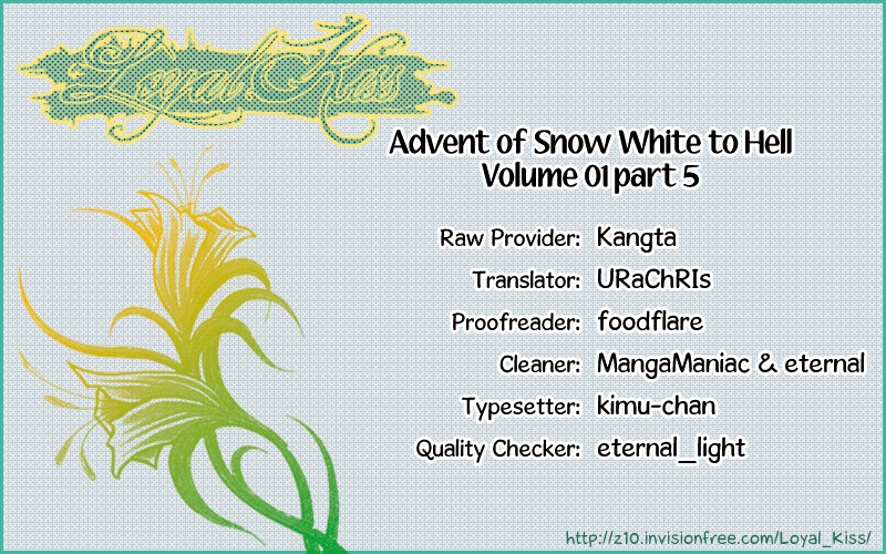 Advent of Snow White of the Hell Chapter 5 page 1 - Chapter 5