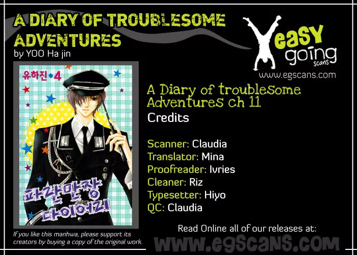 Adventure and Trouble Diary Chapter 11 page 1 - Chapter 11