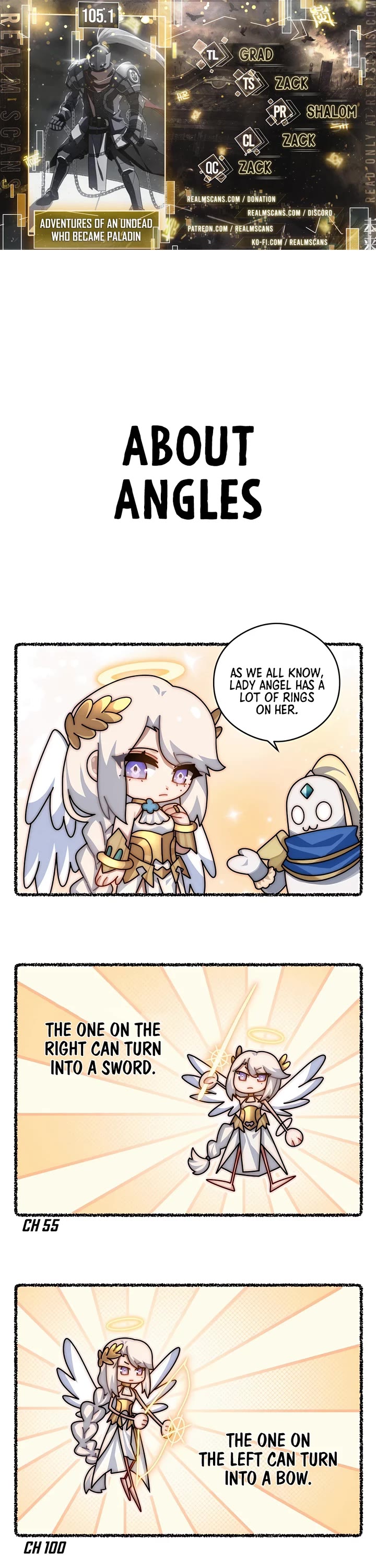 Adventures of an Undead who became Paladin Chapter 105.5 page 1 - Chapter 105.5