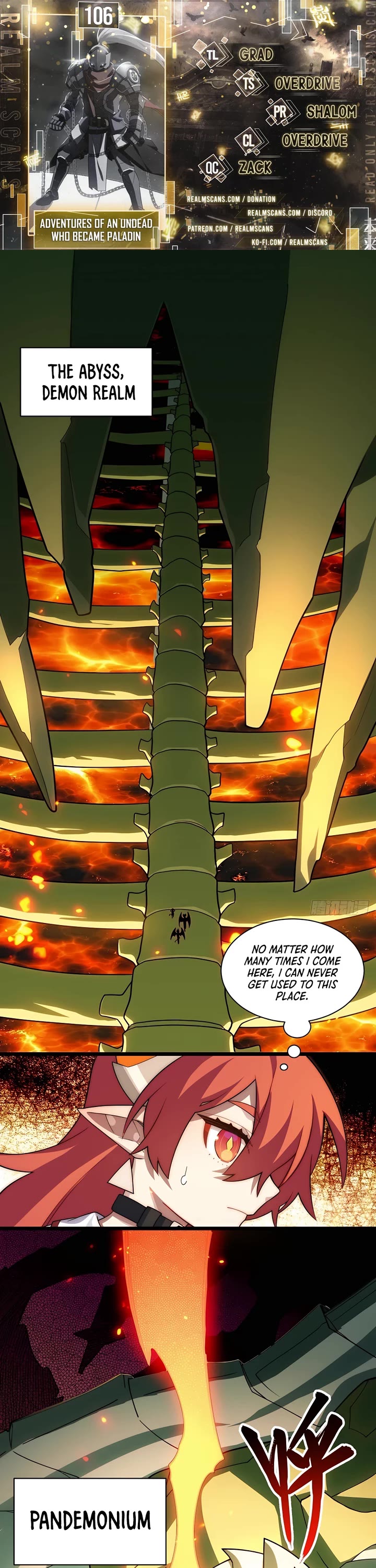 Adventures of an Undead who became Paladin Chapter 106 page 1 - Chapter 106