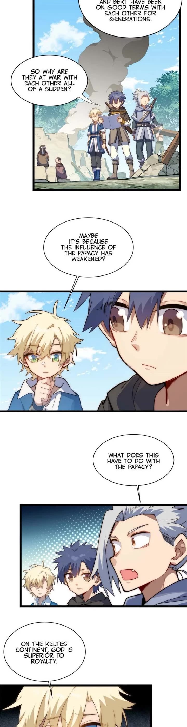 Adventures of an Undead who became Paladin Chapter 113 page 4 - Chapter 113