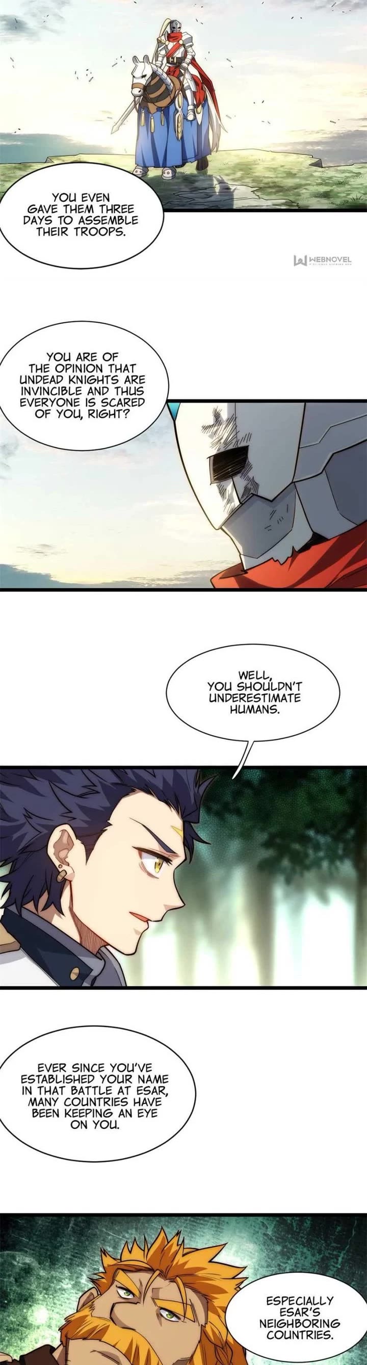 Adventures of an Undead who became Paladin Chapter 131 page 4 - Chapter 131