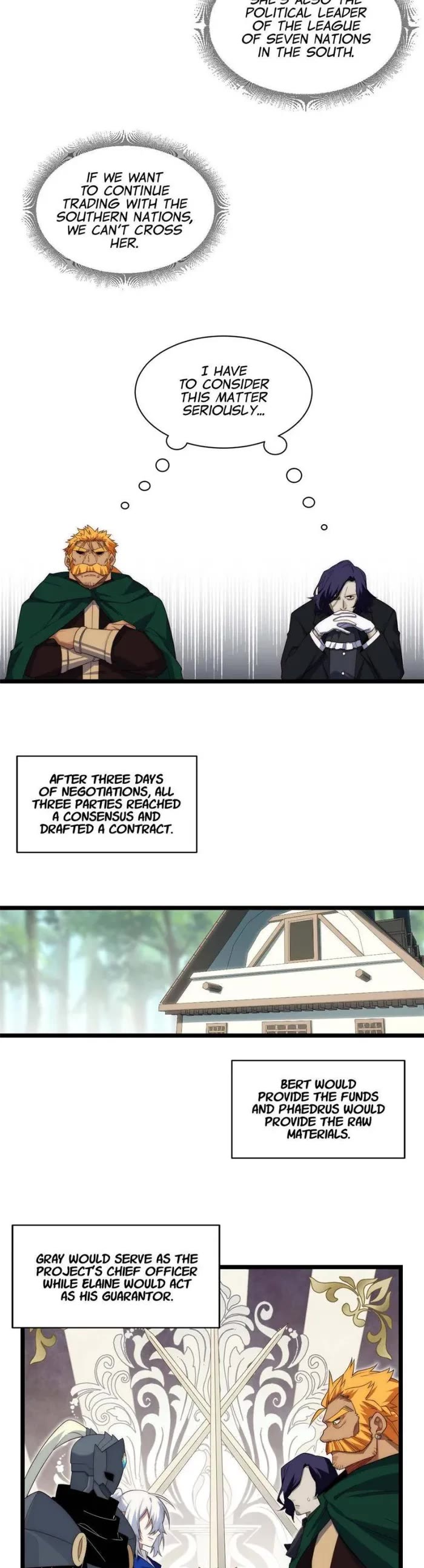Adventures of an Undead who became Paladin Chapter 160 page 4 - Chapter 160