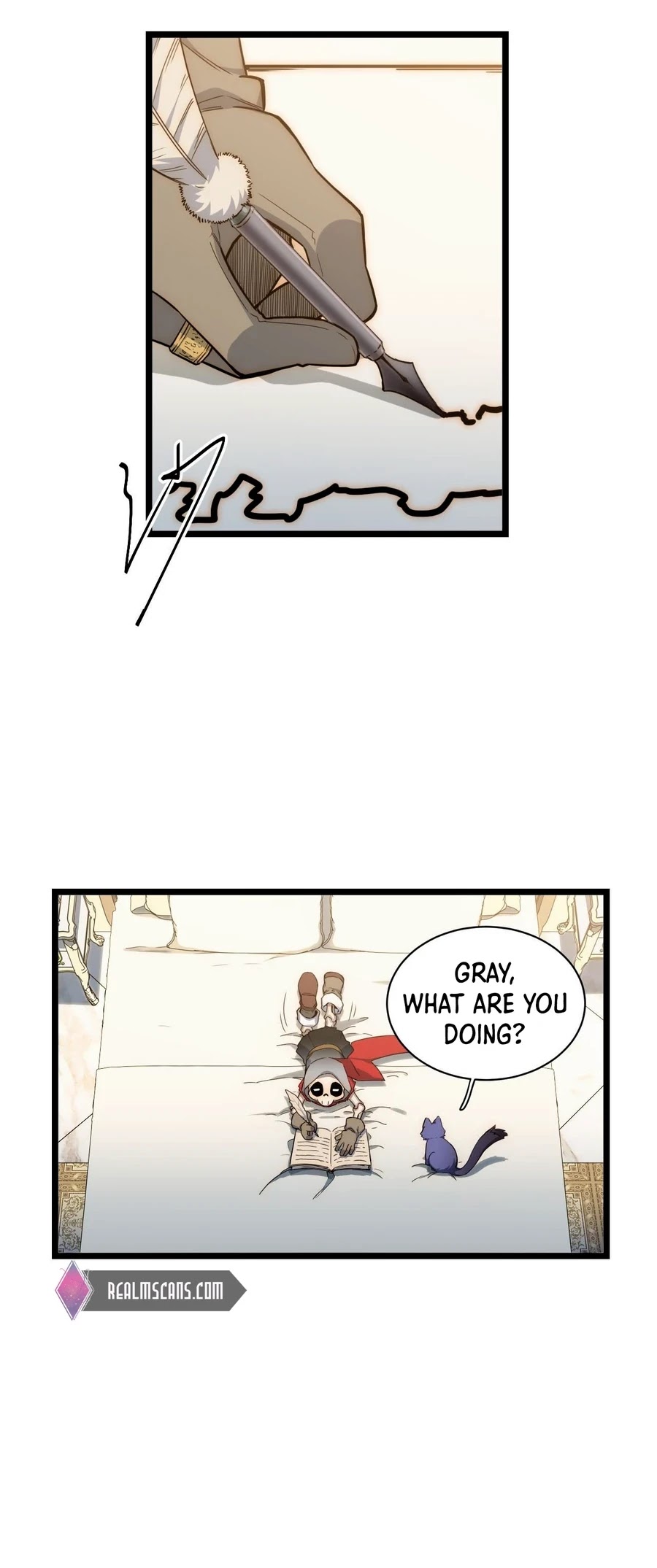 Adventures of an Undead who became Paladin Chapter 20 page 3 - Chapter 20