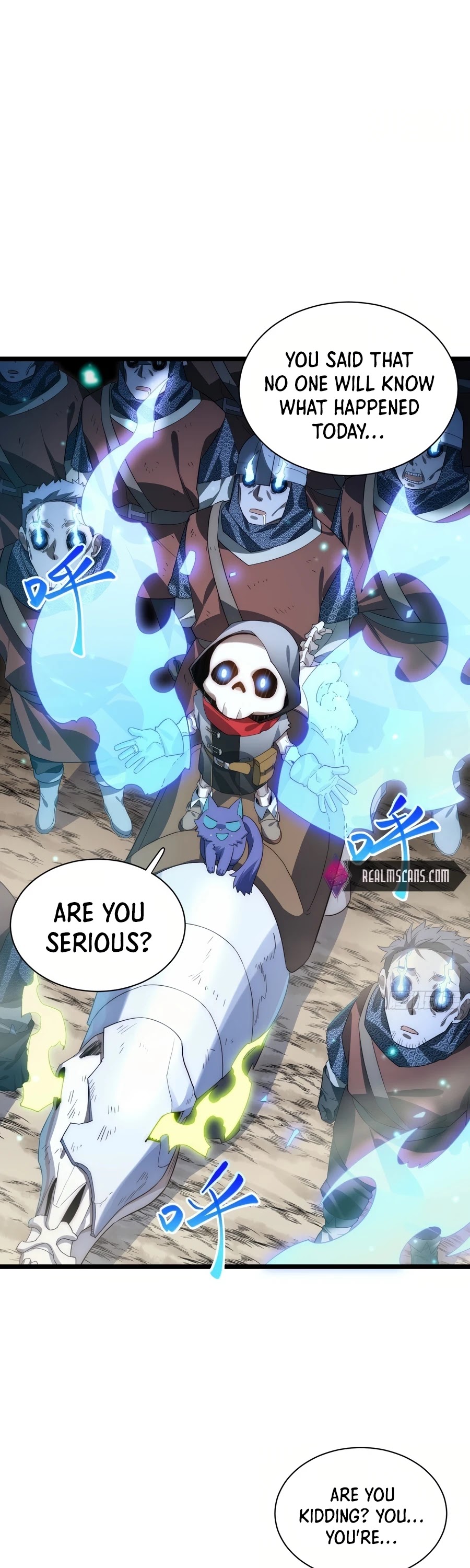 Adventures of an Undead who became Paladin Chapter 40 page 22 - Chapter 40