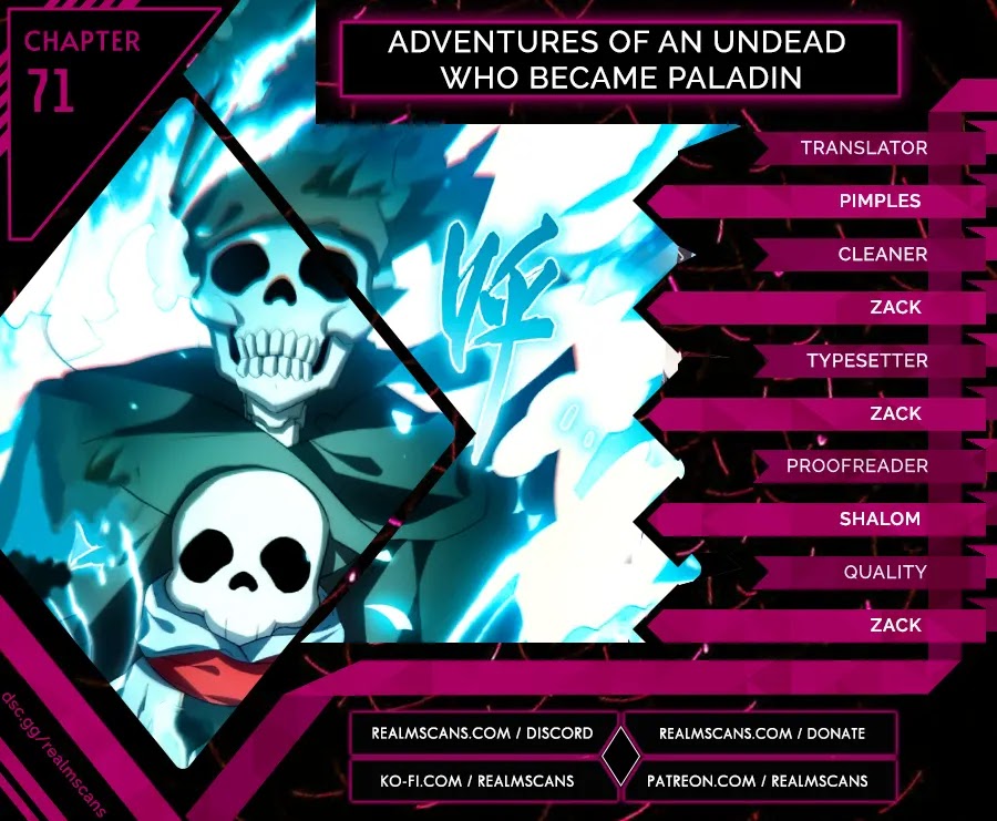 Adventures of an Undead who became Paladin Chapter 71 page 1 - Chapter 71